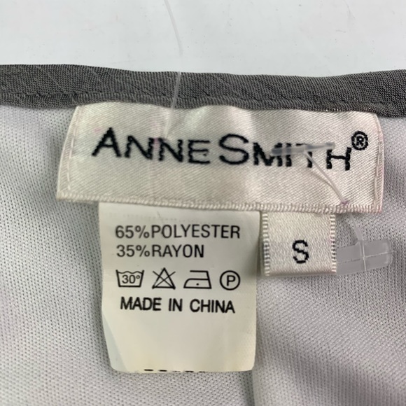 ANNE SMITH Sleeveless Cocktail Lined Dress Size S - Picture 5 of 5